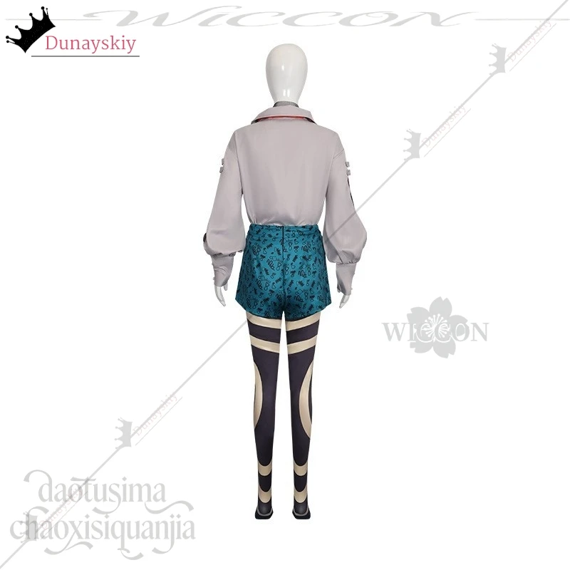 CR6.10*Riyo Reaper Cosplay Anime Gachiakuta Doll Festival New Outfit Fashion Gary Coat Y2K Shots Choker Wigs Halloween Party view 6