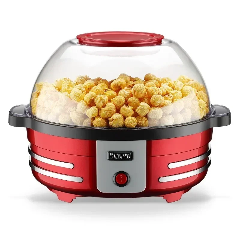 Popcorn Machine Home Mini Small Automatic Popcorn Machine Spherical Butterfly Corn Machine Popcorn Maker