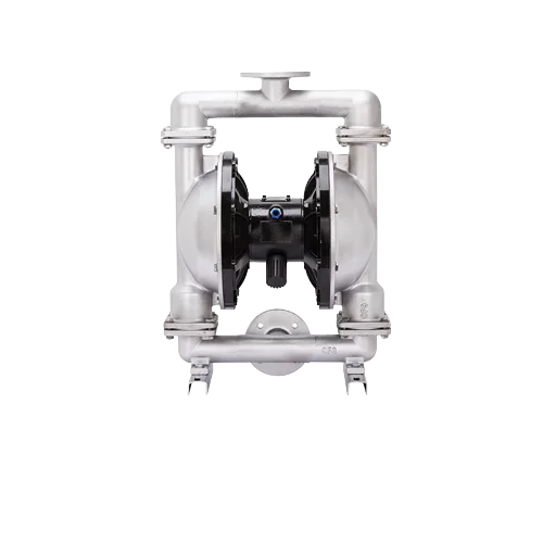 مضخة غشاء هوائية من الفولاذ المقاوم للصدأ مع صمام عكسي للهواء