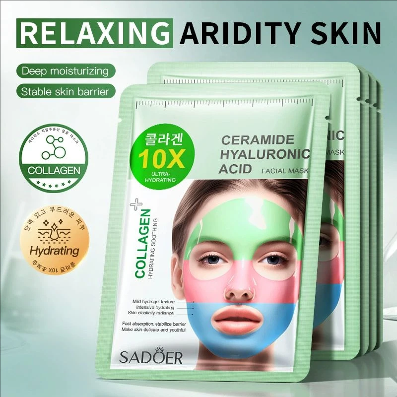 

Коллагеновые маски для лица радужного цвета. Увлажняющие и антивозрастные эффекты. Нежная формула для любой кожи.