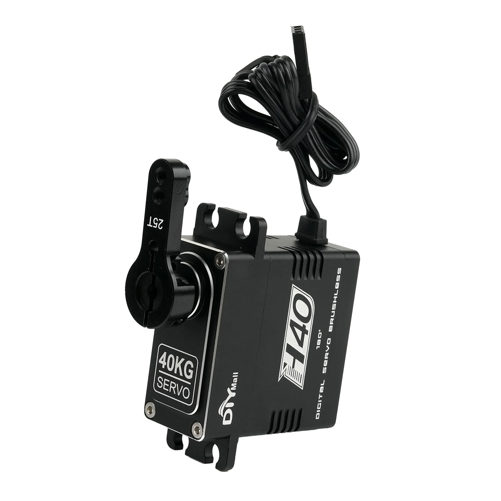 

DS5140 40kg High Torque Digital Servo Waterproof IP67 All Metal Brushless Motor Steel Gear For 1/8 1/10 RC Car Crawler Robot
