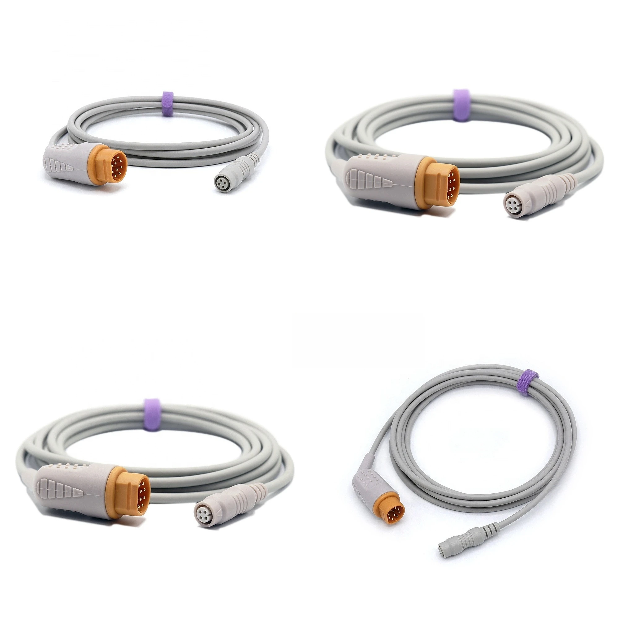 Compatible Reusable IBP Adapter Cable Dragers  10-pin to B.Bruans Connector