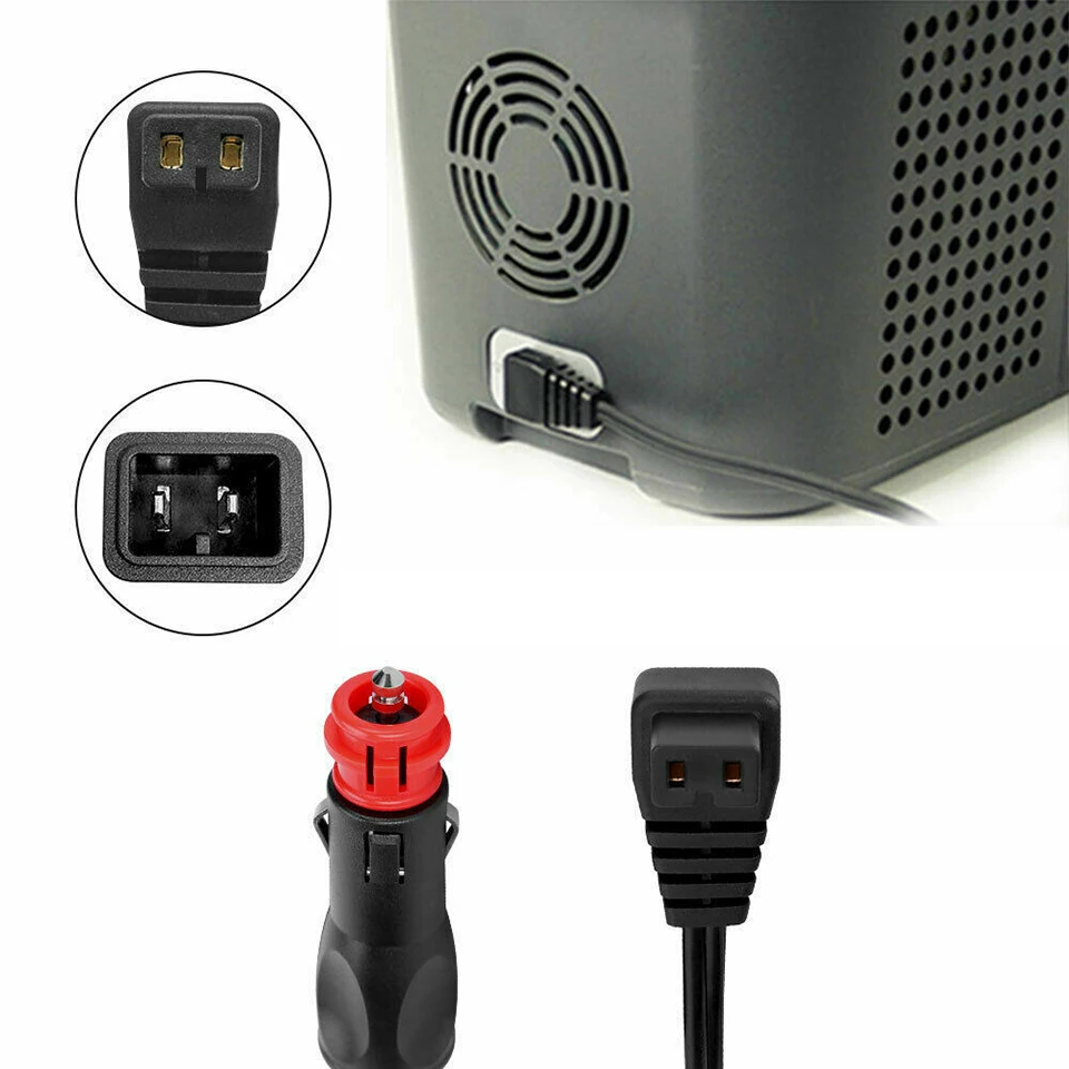 Alpicool Car Refrigerator Cable Plug 110V/220V Household Power 12V/24V DC Adapter EU UK US Cable Plug For Car Fridge Accessories