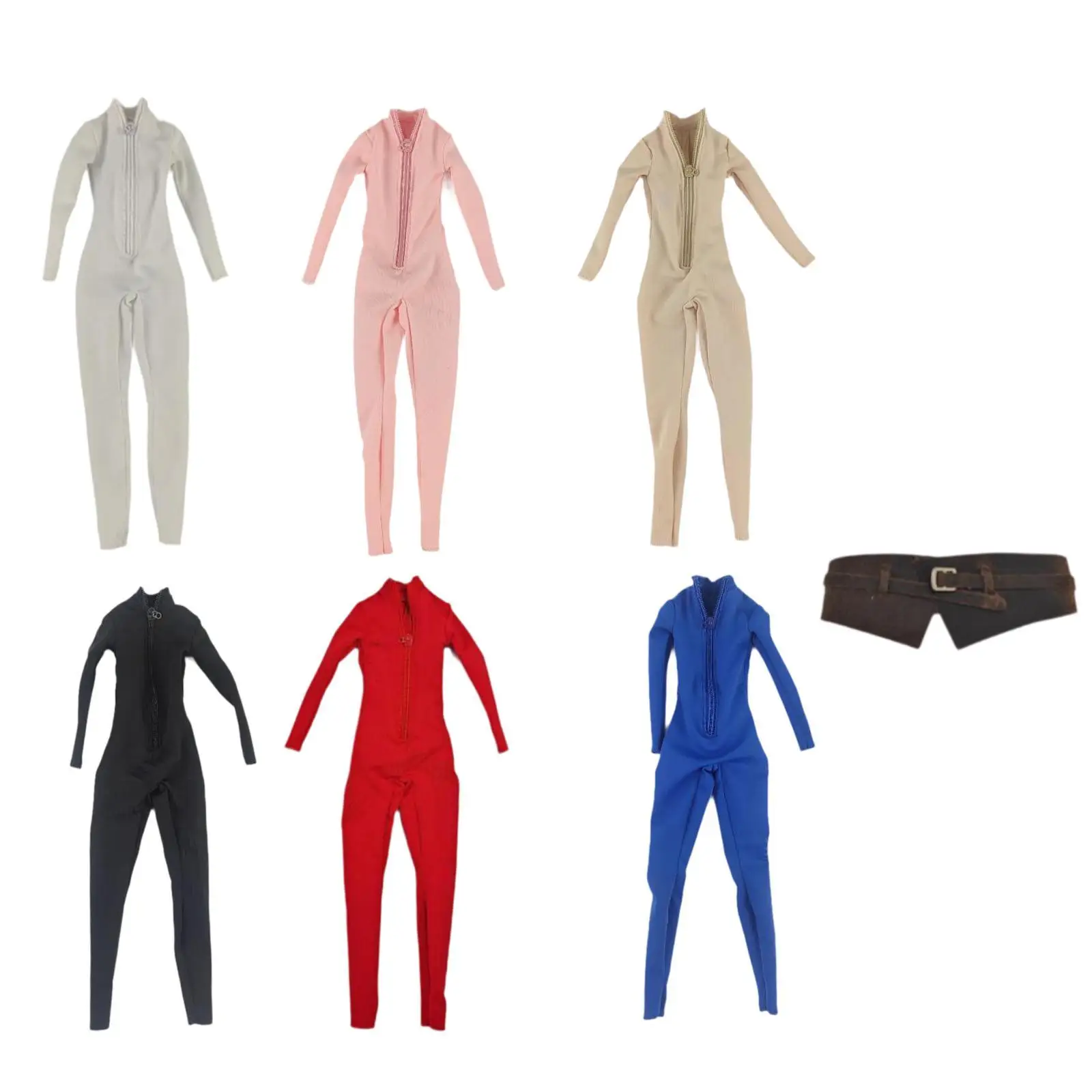 1/6 Action Figures Suit Stylish Cosplay Soft Accessory DIY Doll Dress up
