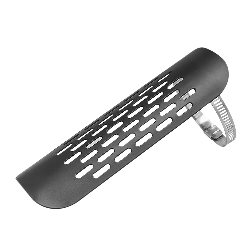 

Retro Style Exhaust Heat Shield Cover - Universal Fit for Cruiser Motorcycles