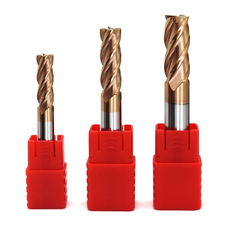 Imagem -02 - Cnc End Mill Alloy Coating Ferramenta de Corte de Aço de Tungstênio Flauta Fresa 14 mm 14 mm Hrc60 14x60x14 Dx150l