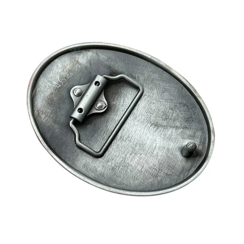 مشبك حزام راعية البقر على الطراز الغربي - كونشو معدني عتيق باللون الفضي لأحذية وأحزمة رعاة البقر #3