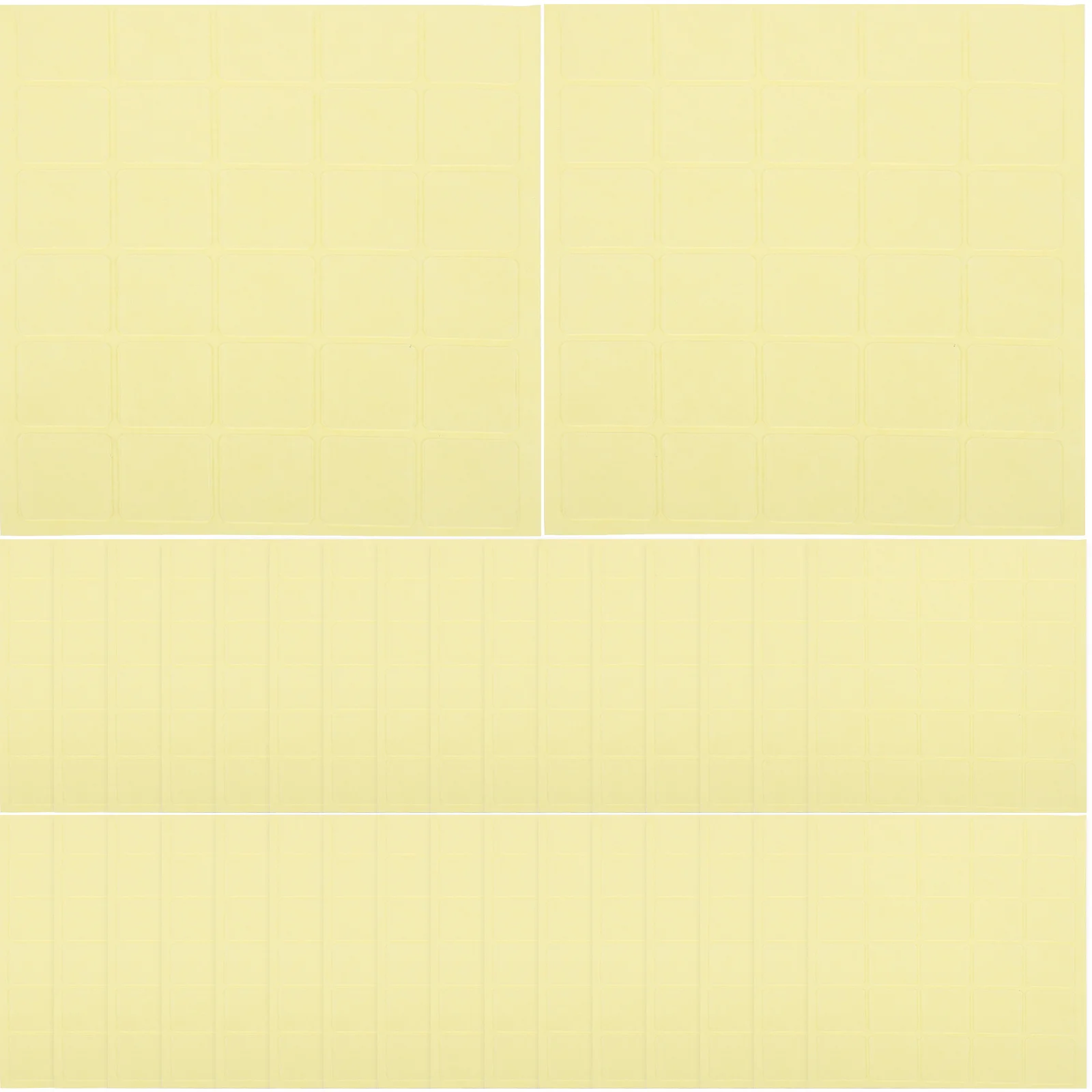 150 قطعة شريط مزدوج الجوانب شفاف مقاوم للماء لنقاط لاصقة للحرف اليدوية جدار ديكور حفل زفاف الديكور واضح لزجة نقطة #5