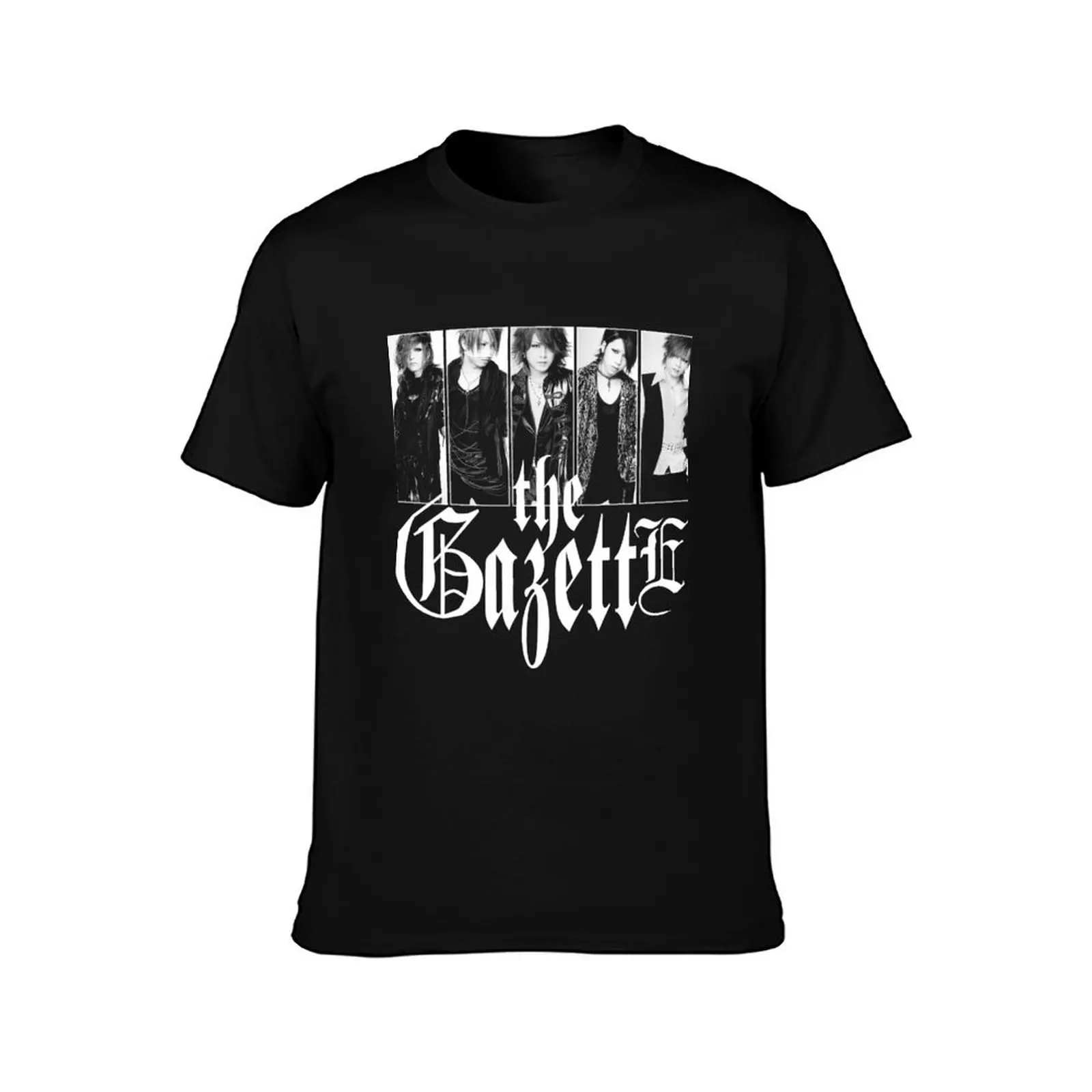 the gazette uye T-Shirt Summer Casual Cotton Tee Oversized Streetwear Tops Vintage Graphic Print Loose Fit Short Sleeve