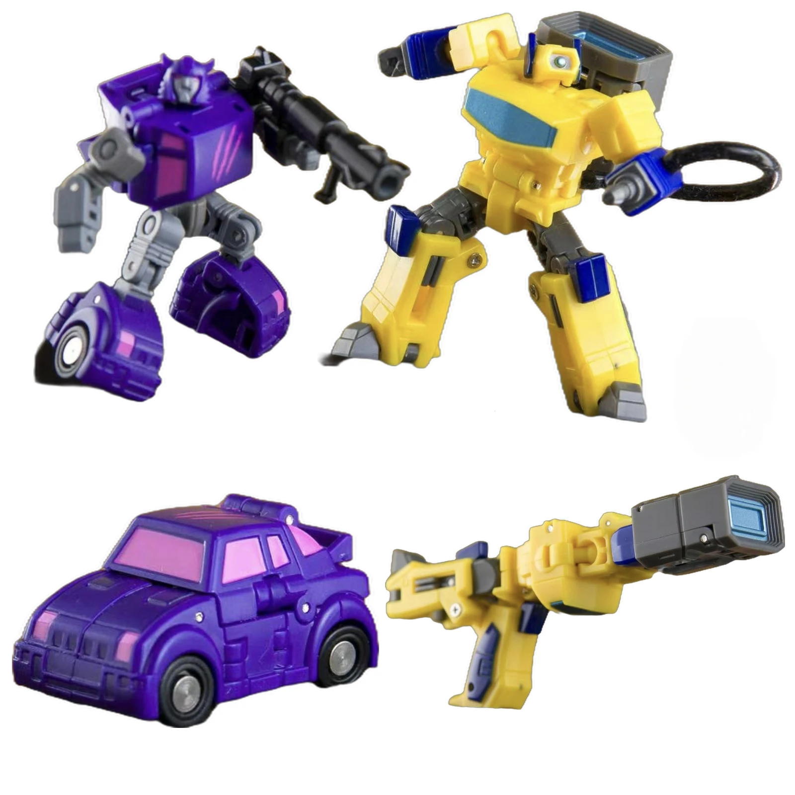 

In Stock DR. WU Transformation Dr Wu E37M and E38M LEAP And PULSE GUN Shockwave Action Figure Deformation Toy