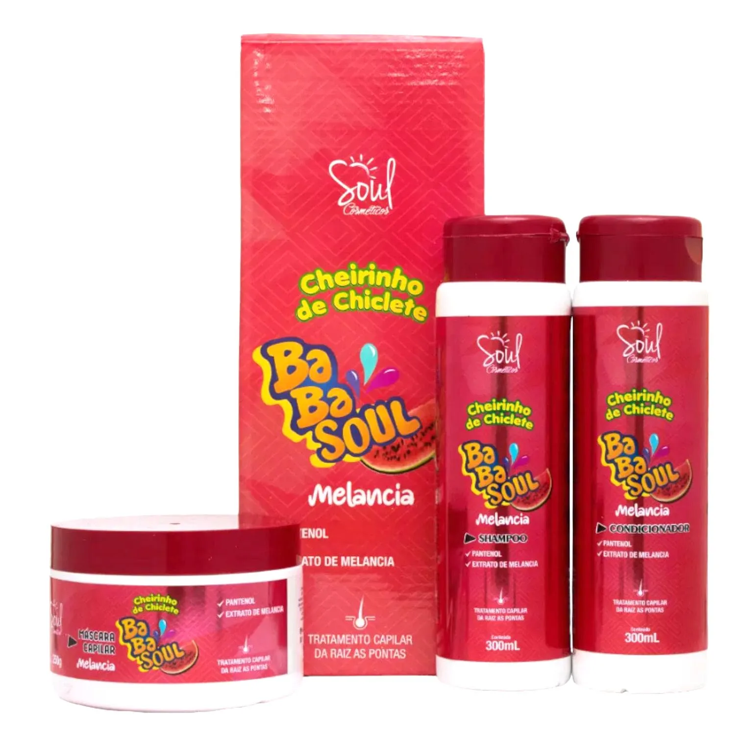 Shampoo Conditioner Kit Haarmaske Babasoul Wassermelone Seele Kosmetik