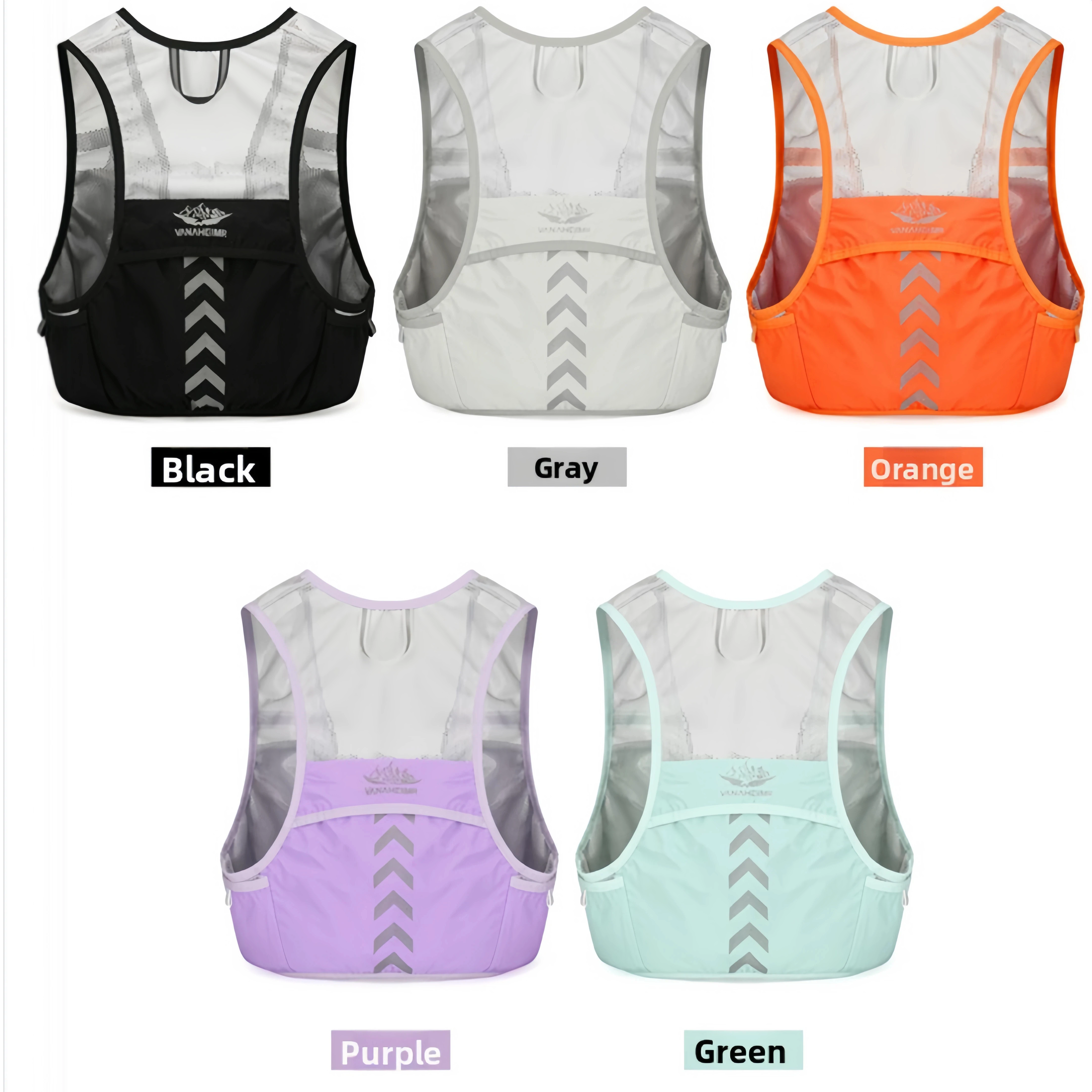 Outdoor Trail Running Backpack Ultralight Women Men Running Race Hydration Vest Marathon Bicycle Bag for Marathon Cycling Hikin image 3