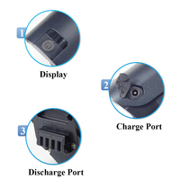 Hidden ebike battery 36V 10Ah 12Ah 12.5Ah for  Avaka r3 Rymic Infinity 3 Hitway Bk7S Gyroor Eskute Wayfarer electric Bike