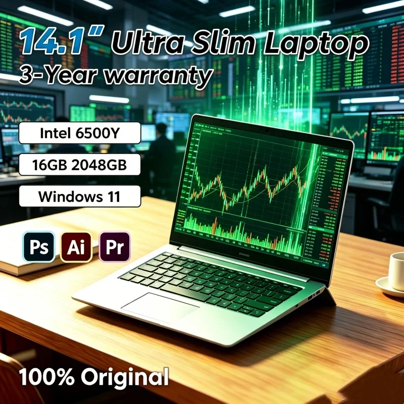 

Spontaneous 2026 Masterly Shape Haulable 14.1 Inch Laptop Intel 6500Y RAM SSD Windows 11 Fingerprint Unlock Princely Branch