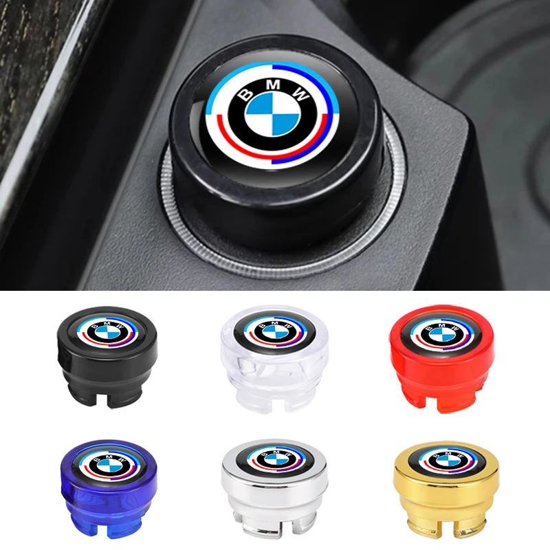 

For 50th M Car Onekey Start Stop Button Cover Car Decor Engine Ignition Start Switch Protective Cover Motorcycle Start Ring