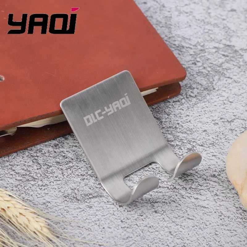 Yaqi สแตนเลสมีดโกน 1 PC Wall กาวมีดโกน Rack เครื่องโกนหนวดชายชั้นวางห้องน้ํา Hook สําหรับห้องครัว