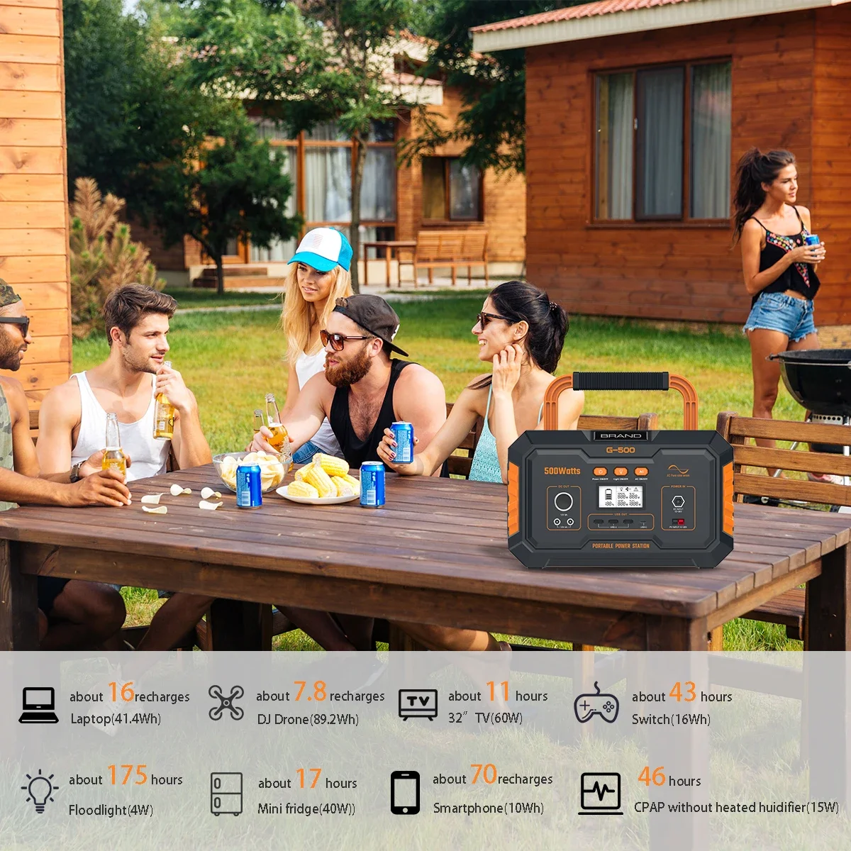 Customizable 1000Wh/1100Wh portable power station generator MPPT  camping outdoor travel pure sine wave notebook