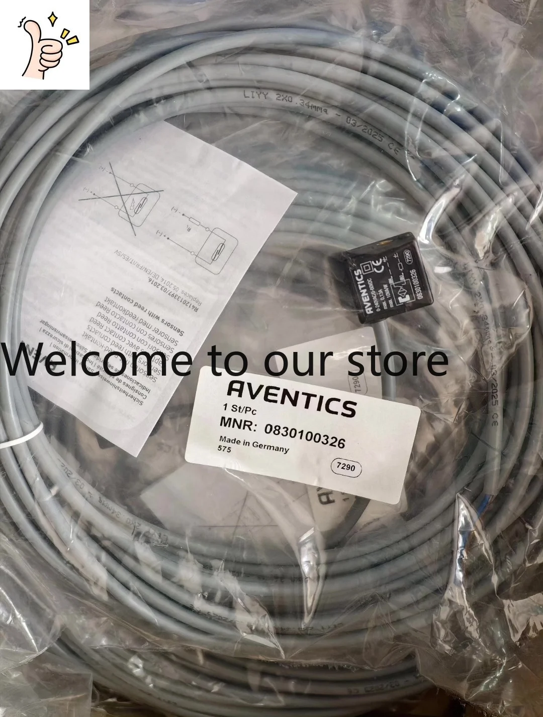 0830100326 Anwochi AVENTICS Cable Is Brand New And Original.