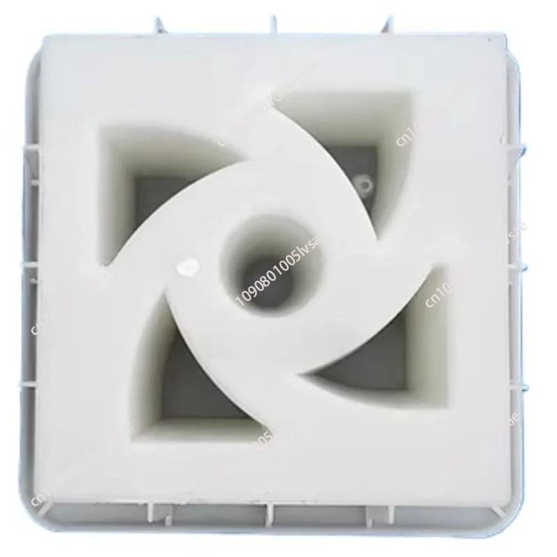 20X20Cm 3D Carving Paving Mould Window Pattern Concrete Plastic Garden Path Wall Brick Mould