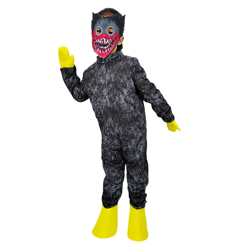 Halloween Costume For Women Man Unisex Funny Role Play Bobbi Short Plush Party Dress Gift Carnival Costume With Mask For Boy Gir
