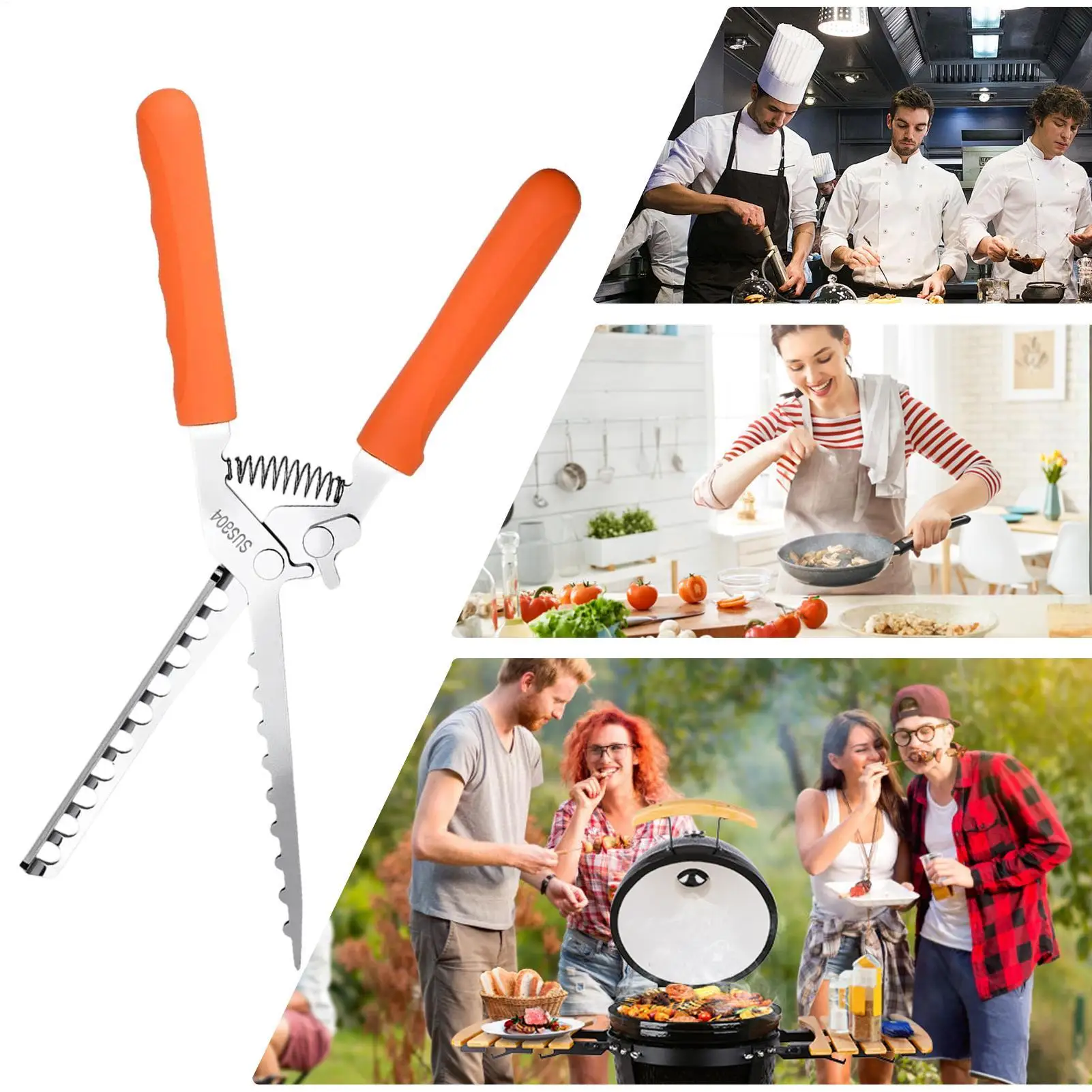Rib Prep Membrane Remover Tool Heat-Resistant Rustproof Gadget Membrane Remove BBQ Utensils with Ergonomic Handle for Kitchen