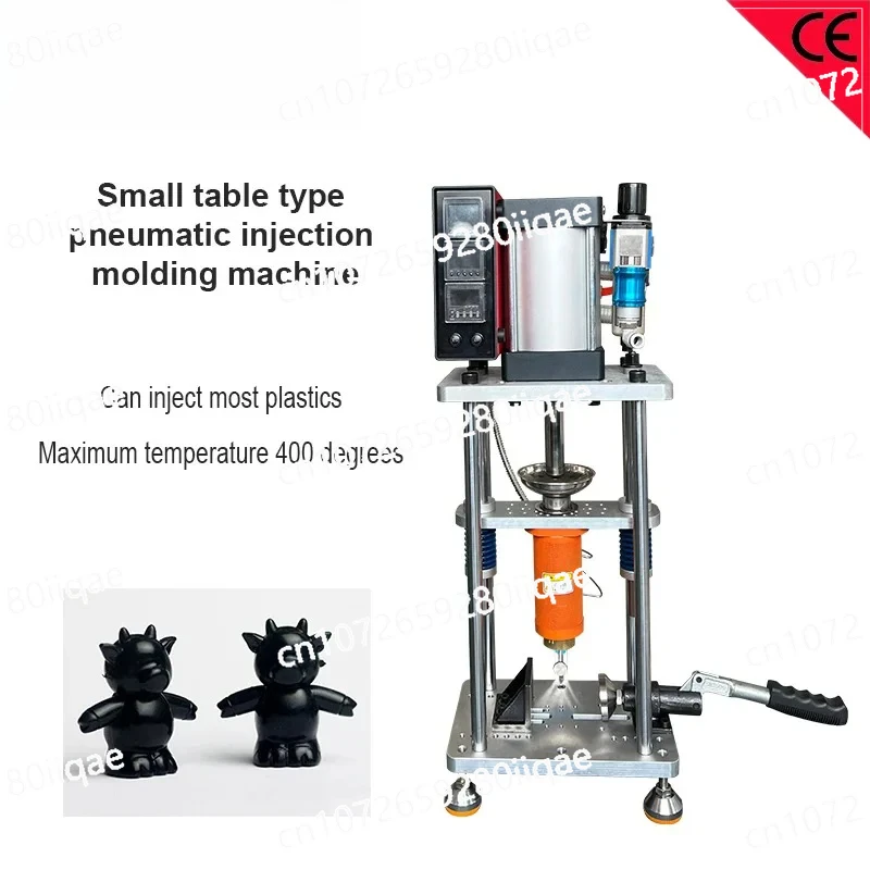 

For 220V 110V Pneumatic Injection Molding Machine 20g 40g 60g 100g Vertical Desktop Polymer ABS PP PC as PE PET PVC Plastic Mold