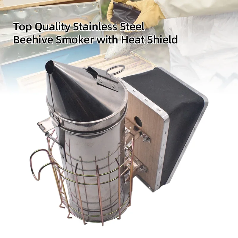 Beekeeping Smoker Proessional Fogging Machine Bee Smoke Beehive Smoker Stable Bee Smoker for Beekeeping Beehive Tools