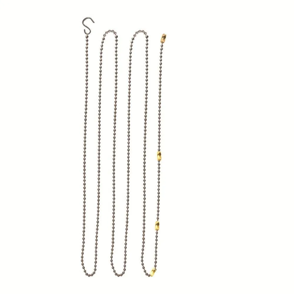 

2Pcs Copper Volleyball Net Height Measuring Chains Durability Nets Equipment Measure Tool Referee Equipment Golden Silver