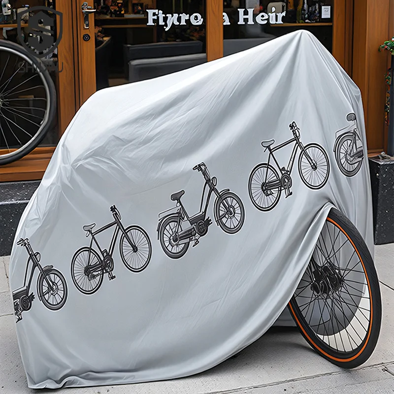 Thicken Waterproof Dust Proof Mountain Bike Cover Sun Protection Bicycle Motorcycle Cover 200*100cm