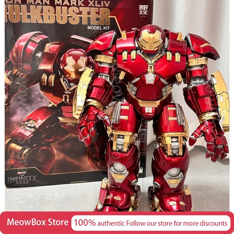 Marvel Legends 1/7 Iron Man Hulkbuster Mark XLIV: Kit de Montagem de Figura de Ação Colecionável para Crianças - Presente de Festival