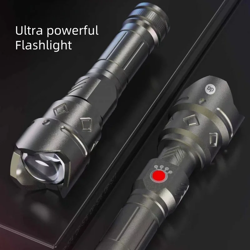 

10W High Power Led Flashlight USB Rechargeable Lamp Outdoor Waterproof Tactical Flashlight Hight Biright Torch Light For camping