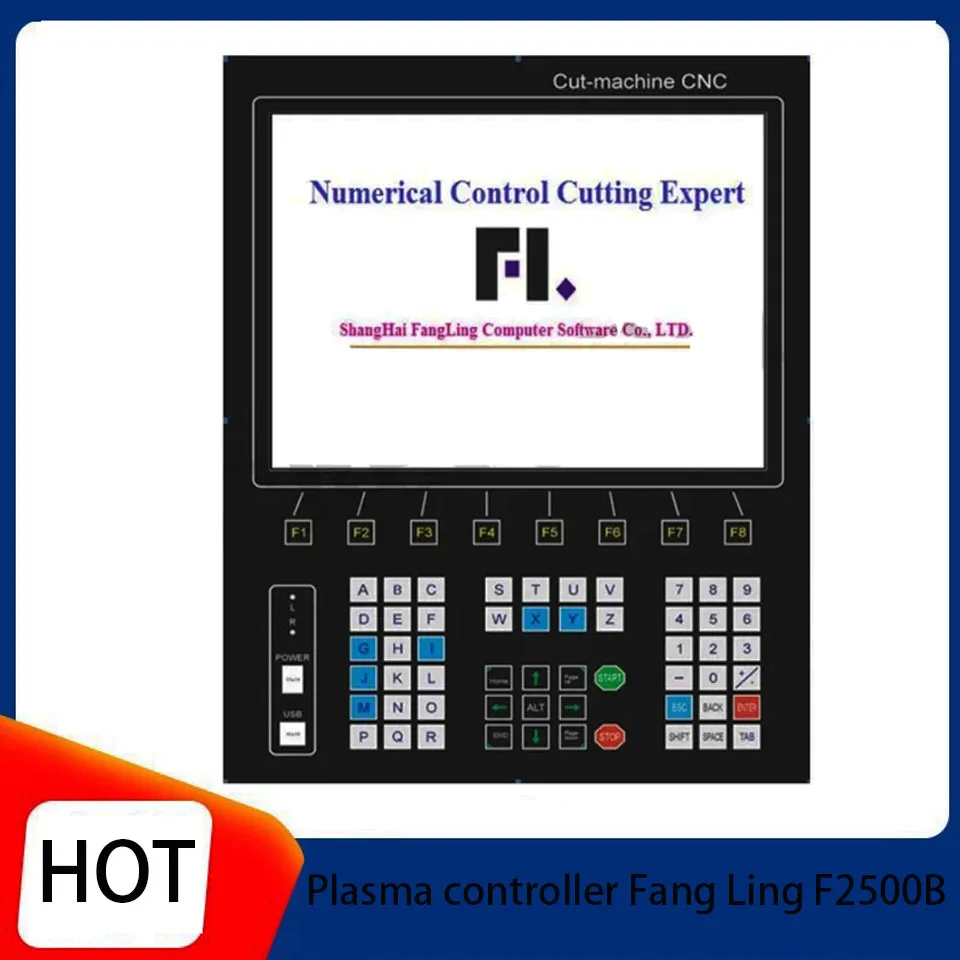 

CNC cutting expert Fang Ling F2500B plasma controller CNC flame plasma gantry cutting machine operating system