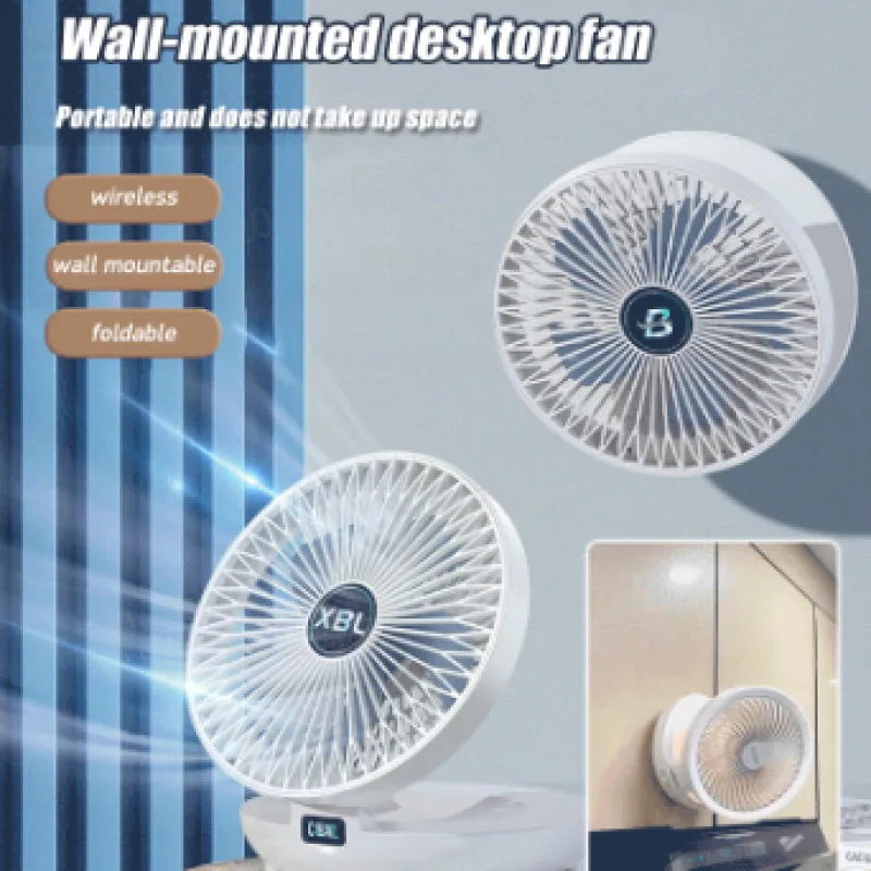 

Desktop Fan Portable Electric Fan Circulating Fan Cooling Down the Summer Heat Home Dual Purpose Kitchen Fan
