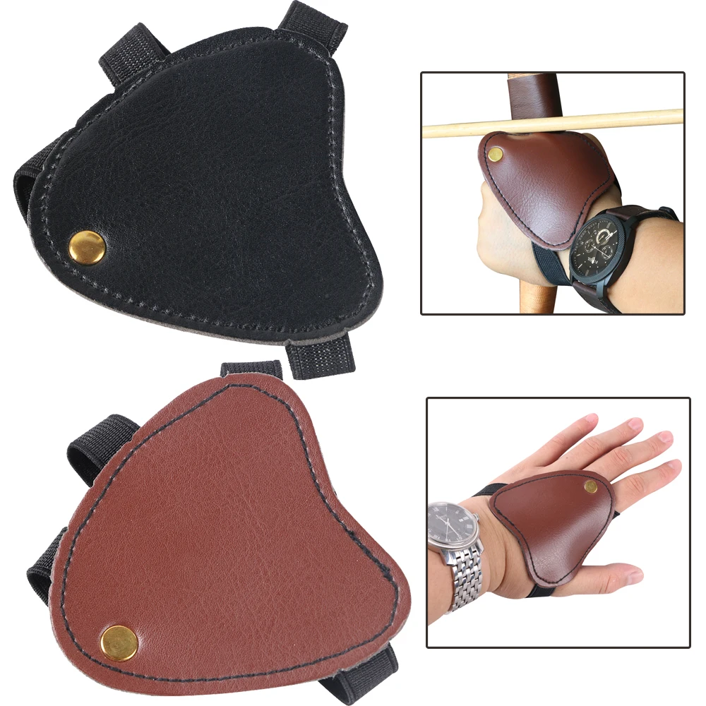 

Mini Archery Left Hand Guard Finger Tab Protector for Beginners Adults Recurve Bow/ Traditional Bow Shooting Accessories