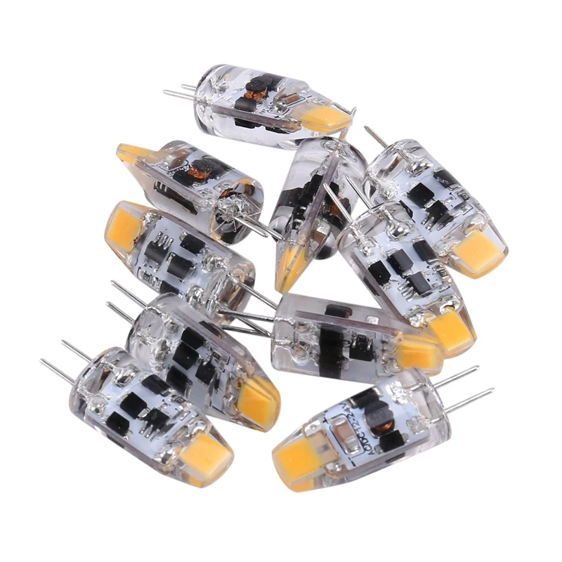 Nieuwe G4 Lamp 2W G4 Led Lamp Is Gelijk Aan 20W G4 Halogeenlamp Vervangingsonderdeel, G4 Basis Ac/Dc12v-24V 10 Stuks