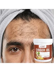 GZE Ginger Hair Strengthens Care Essential Oil, Ginger Hair Serum, Healthy Hair Root To Tip Turmeric Essence