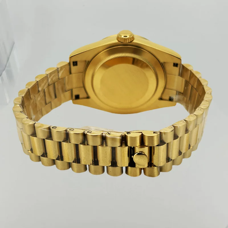 Cassa dell'orologio NH70 36mm/39mm Acciaio inossidabile 316L per movimento Seiko NH35 NH36 Quadrante da 28,5 mm per bracciale Oyster Datejust President