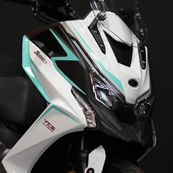 for KYMCO Xciting S350 motorcycle 2022  protection car sticker modified sticker carbon fiber decora