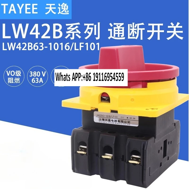LW42B63-1016/LF101 1017 Original Tianyi 63A B100A Power On/Off Switch Cam Switch