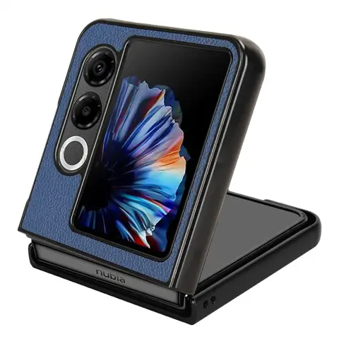 ZTE Nubia Flip2 A404ZT 접이식 스크린 휴대폰 케이스의 경우 새로운 ZTE Libero Flip2 애드인 카드 리치 패턴 케이스
