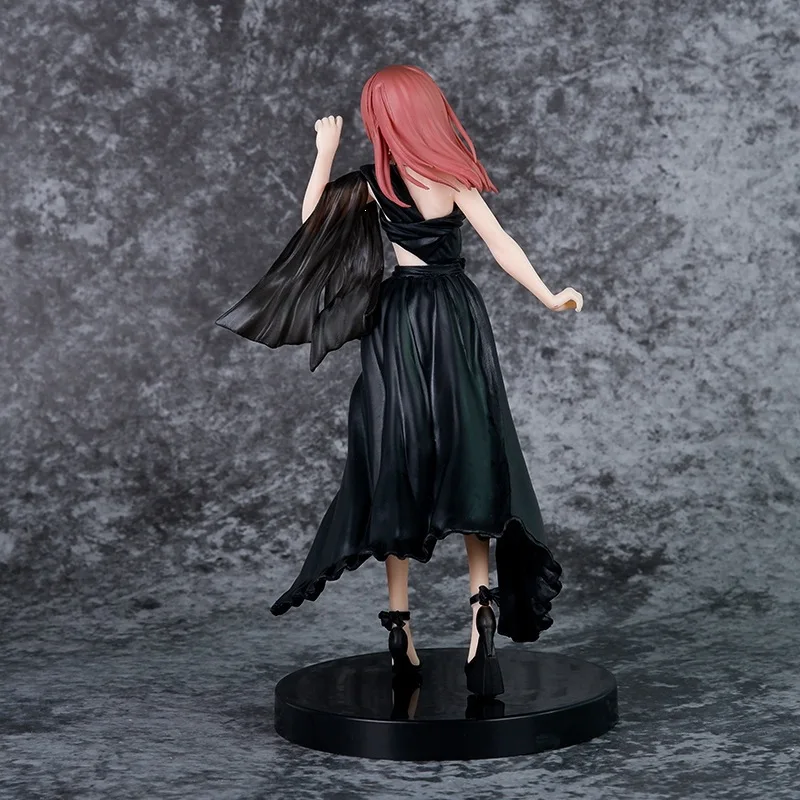 Bandai Five Equal Flower Wedding Kyunties Nakano Sanjiu Handmade Black Evening Dress Anime Model Collection Ornaments Toys Gifts