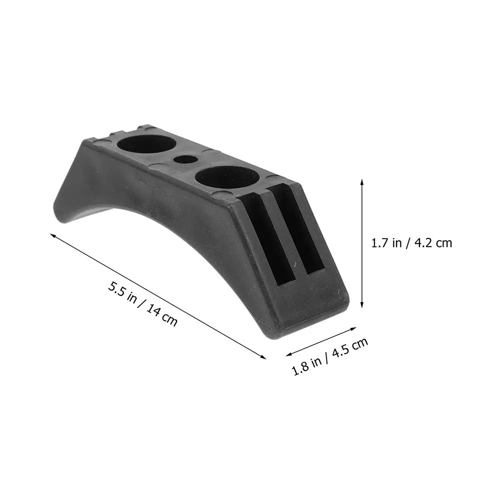 6Pcs Dumbbell Holder Saddle Replacement Sturdy Wear-Resistant Plastic Dumbbell Bracket Stable Storage Stand Home Workout Tool