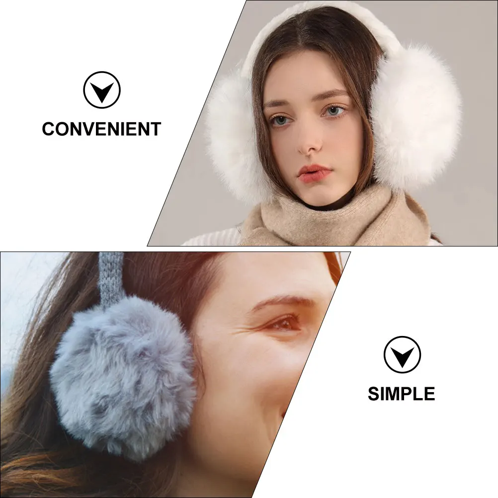 

4 pcs Ear Cup Plastic Making Earmuff Frame Holder Rack Winter Accessories Earmuffs