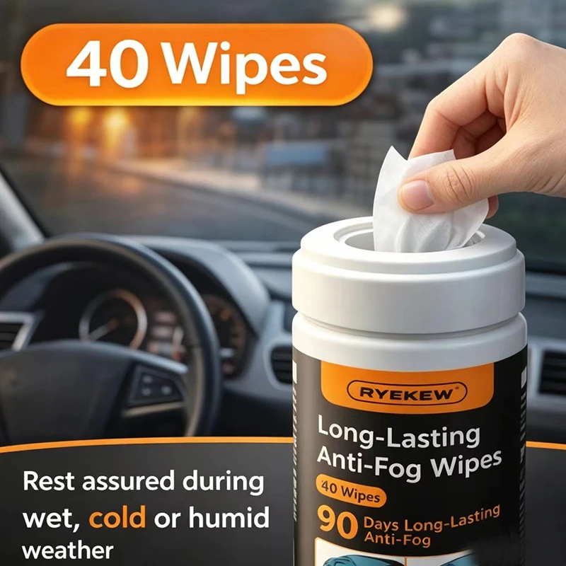 Friendly Anti Fog Lens Cleaning Wipes for Glasses Phone Camera No Alcohol Lint Free Individually Wrapped