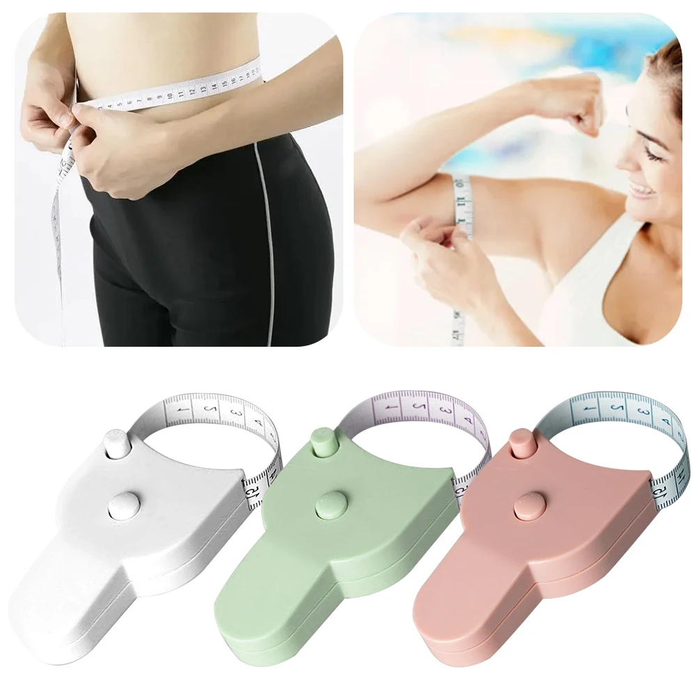 150 Cm Body Measuring Tape Automatic Telescopic Measuring Tape Tailor Sewing Craft Cloth Tape Push Button Retract