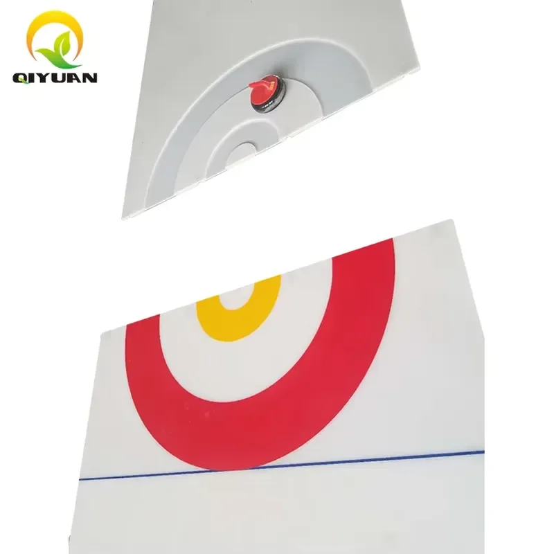 Ice Rink System UHMWPE Synthetic Curling Game Board 20mm Thick Anti-Aging & UV Resistant Customizable Size Moulding Cutting