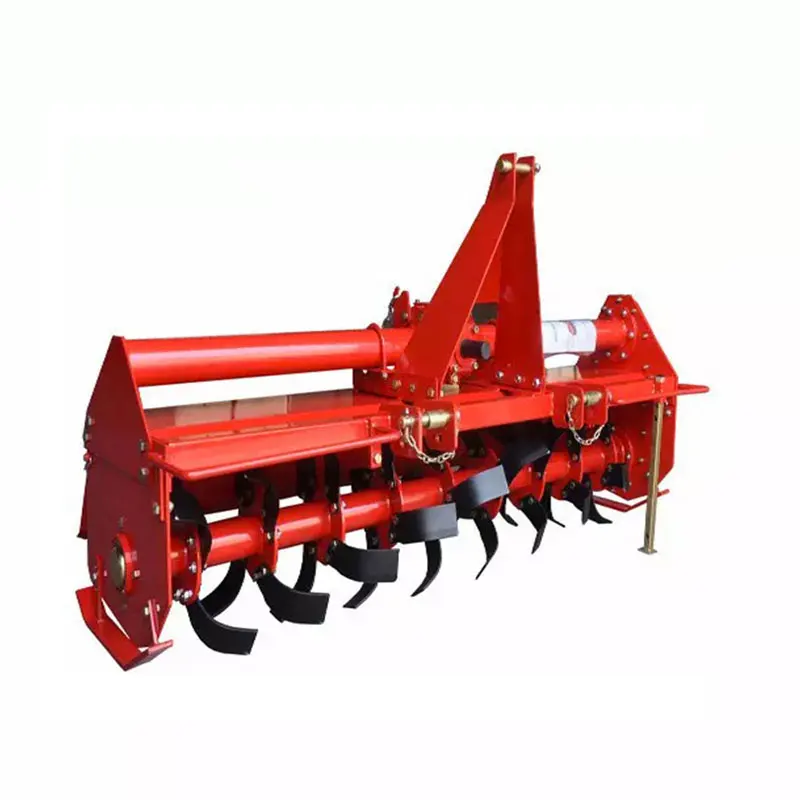 3 point rotary tiller cultivator Chinese tractor 4ft tl125 side rotary tiller heavy duty rotary tiller