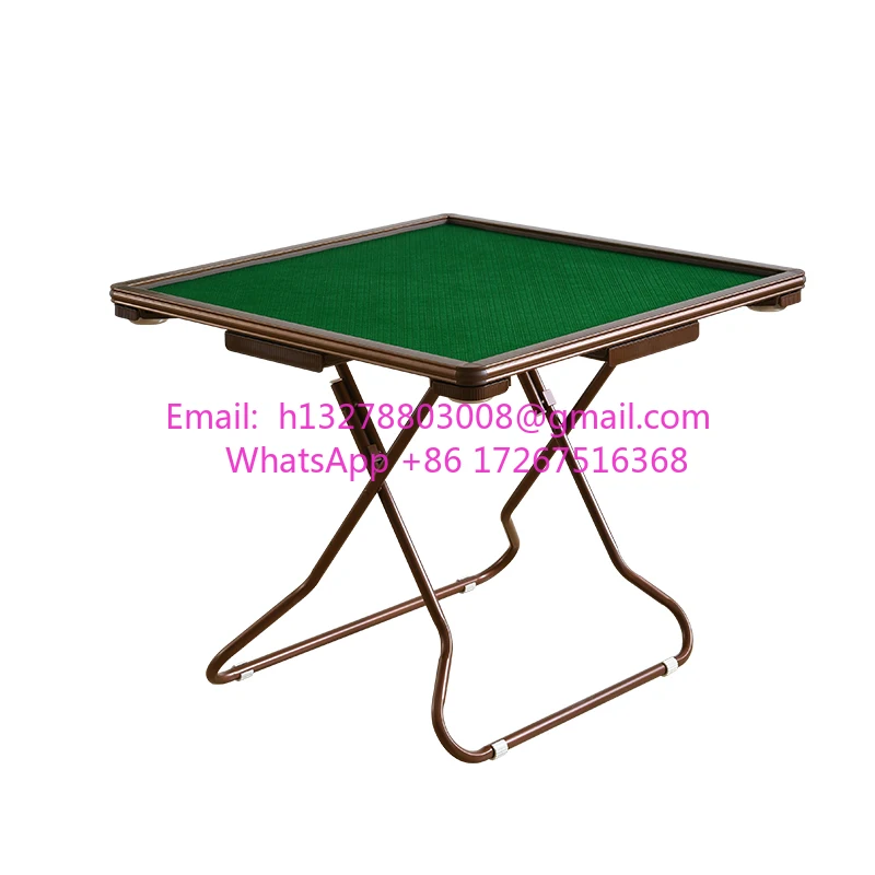 

Simple and portable small mahjong table multi-function chess and card table
