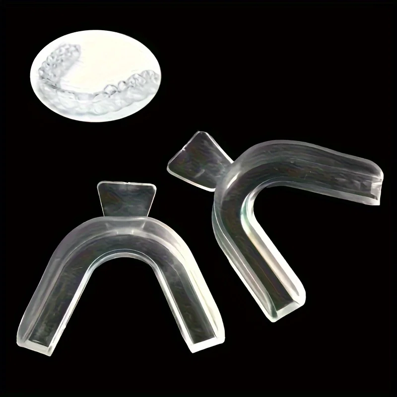 1/4/8 قطعة مكافحة الشخير صريف الأسنان النوم حامي الفم صينية وقف الأسنان طحن النوم المعونة ليلة الحرس اللثة درع الفم الرعاية الصحية