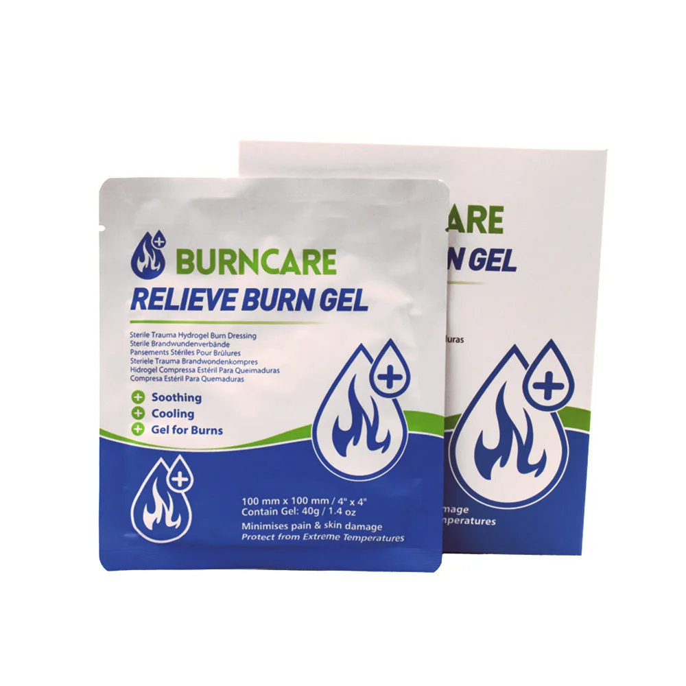 Emergency Burn Dressing Burn Care Gel Sunburn Gel Cooling Soothing Burn Cream Relieve Scalds Wound Care First Aid Accessories